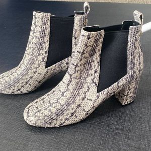 Snake skin Cole Haan Nitashia Boot 65mm 7.5